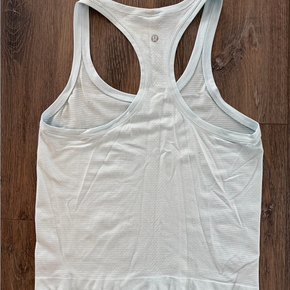 Lululemon Swiftly Tech Racerback Crop Tank – White – Size 8